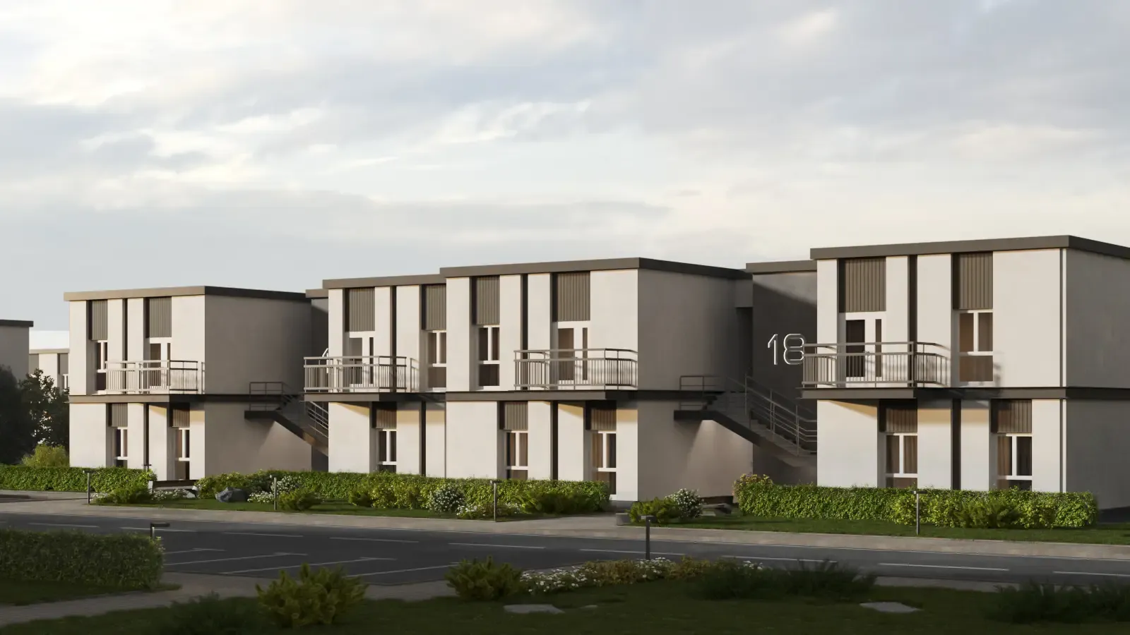 2-поверховий будинок