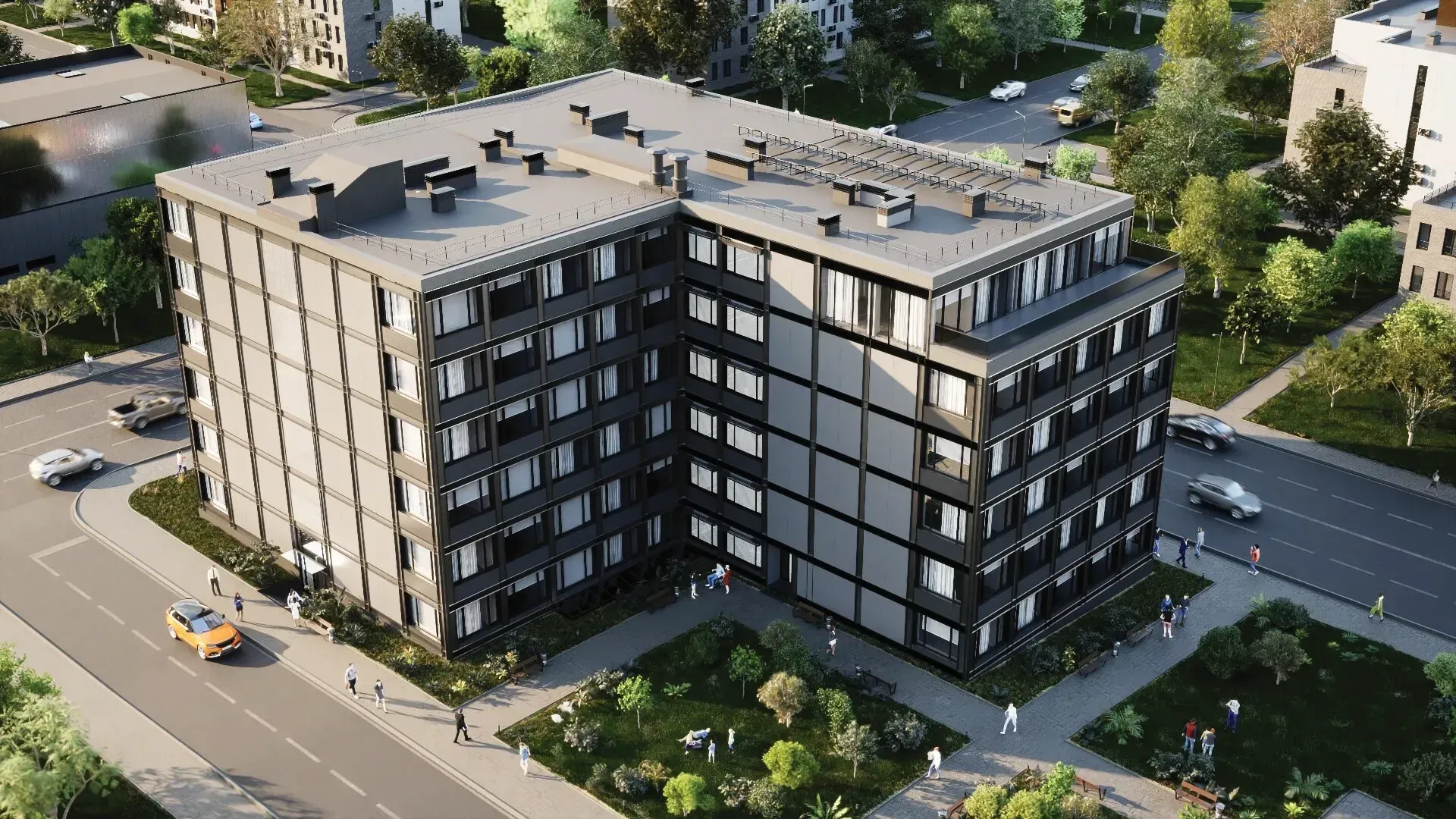 Візуалізація гуртожитку